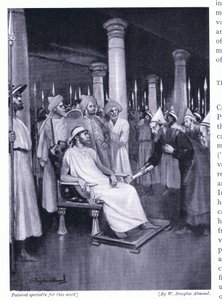 Gondophares receives a letter from St Thomas 45 AD